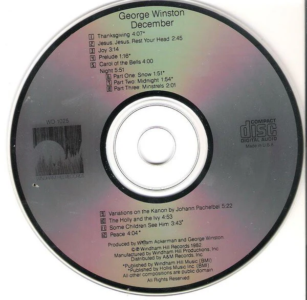 George Winston - December (CD, Album, RE) (Near Mint (NM or M-)) - Image 4