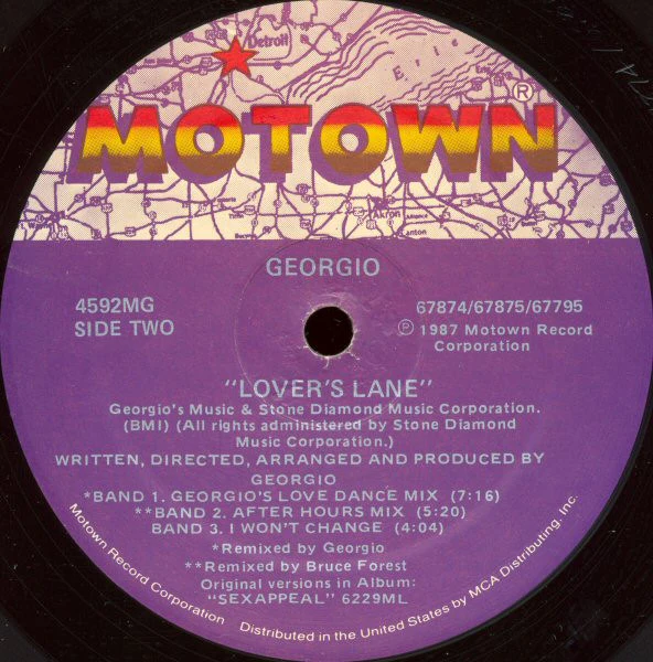 Georgio - Lover's Lane (12") (Very Good Plus (VG+)) - Image 4