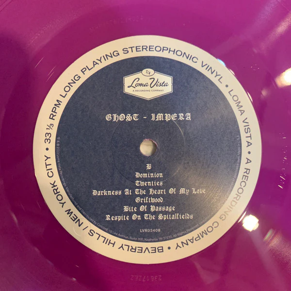 Ghost  - Impera (LP, Album, Ltd, Orc) (Near Mint (NM or M-)) - Image 3