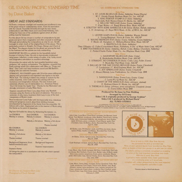 Gil Evans - Pacific Standard Time (2xLP, Comp, All) (Very Good Plus (VG+)) - Image 2