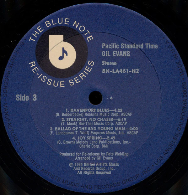 Gil Evans - Pacific Standard Time (2xLP, Comp, All) (Very Good Plus (VG+)) - Image 5