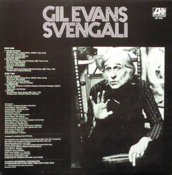 Gil Evans - Svengali (LP, Album, PR) (Very Good Plus (VG+)) - Image 2
