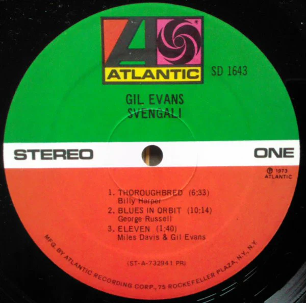 Gil Evans - Svengali (LP, Album, PR) (Very Good Plus (VG+)) - Image 3