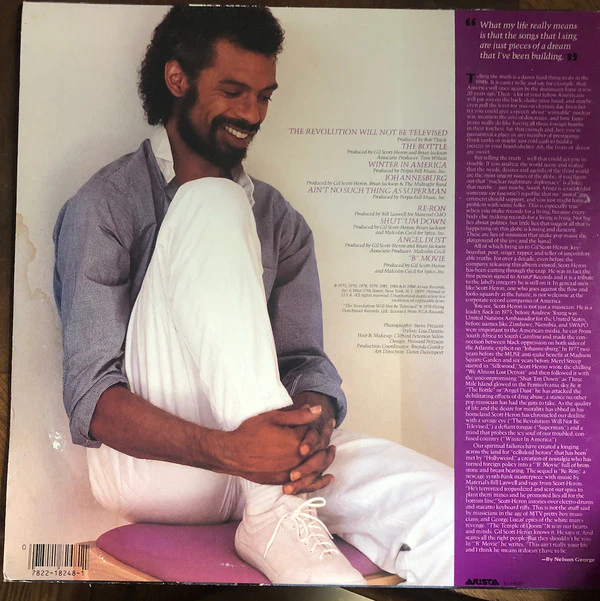 Gil Scott-Heron - The Best Of (LP, Comp, Ind) (Very Good Plus (VG+)) - Image 2