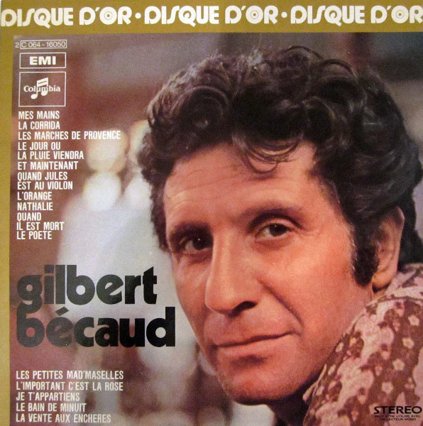 Gilbert Bécaud - Disque D'Or (LP, Comp, Gat) (Near Mint (NM or M-))
