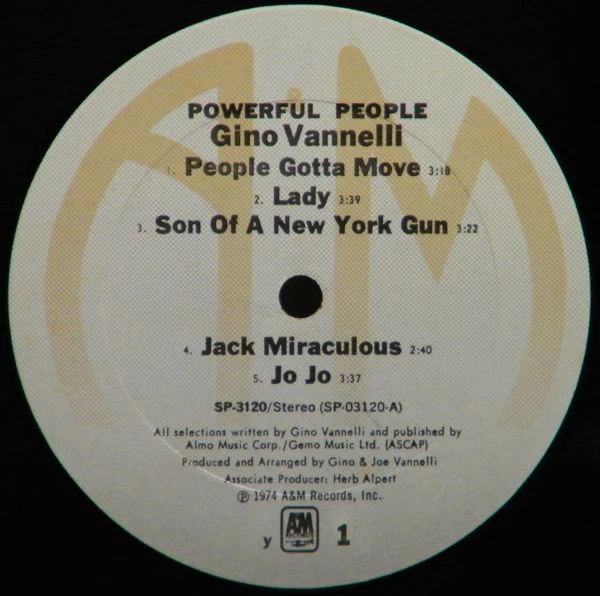 Gino Vannelli - Powerful People (LP, Album, RE, Ter) (Very Good Plus (VG+)) - Image 3