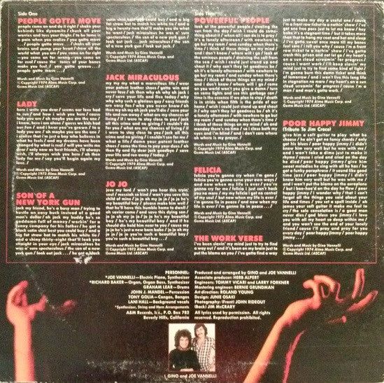 Gino Vannelli - Powerful People (LP, Album, Ter) (Very Good Plus (VG+)) - Image 2