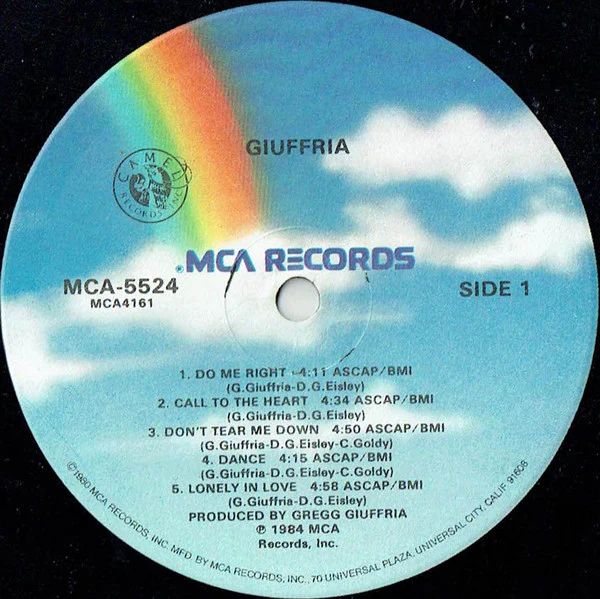 Giuffria - Giuffria (LP, Album, Glo) (Very Good (VG)) - Image 3