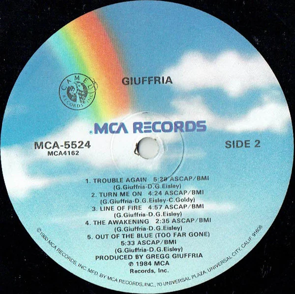 Giuffria - Giuffria (LP, Album, Glo) (Very Good (VG)) - Image 4