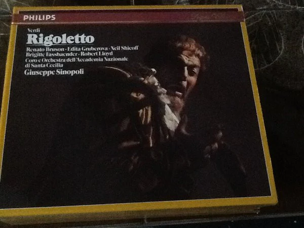 Giuseppe Verdi - Renato Bruson · Edita Gruberova · Neil Shicoff · Brigitte Fassbaender · Robert Lloyd · Coro dell'Accademia Nazionale di Santa Cecilia E Orchestra dell'Accademia Nazionale di Santa Cecilia, Giuseppe Sinopoli - Rigoletto (2xCD, Album + - Image 3