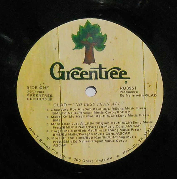 Glad - No Less Than All (LP, Album) (Very Good (VG)) - Image 5