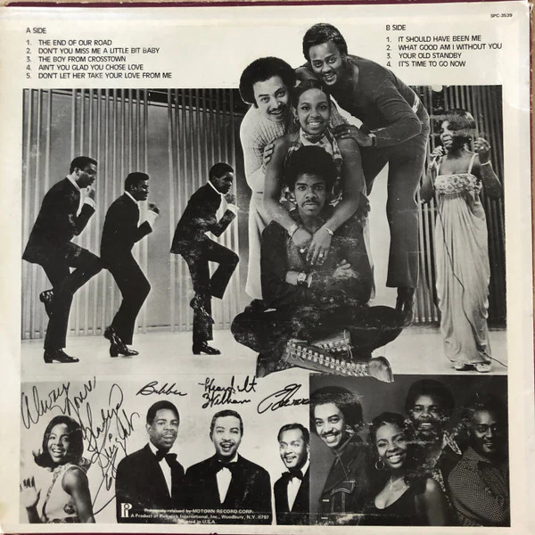 Gladys Knight And The Pips - Feelin' Bluesy (LP, Album, RE) (Very Good (VG)) - Image 2