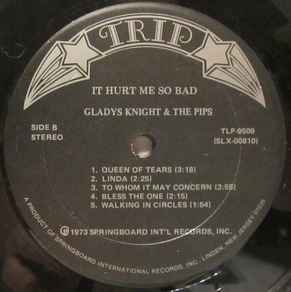 Gladys Knight & The Pips* - It Hurt Me So Bad (LP, Album) (Very Good Plus (VG+)) - Image 4