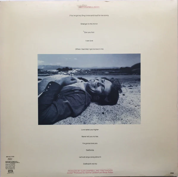 Glen Campbell - Basic (LP, Album, Club, CRC) (Very Good Plus (VG+)) - Image 2