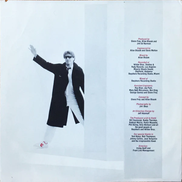 Glenn Frey - No Fun Aloud (LP, Album, SP ) (Very Good Plus (VG+)) - Image 5