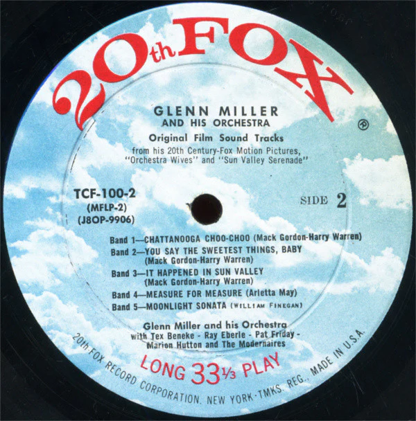 Glenn Miller And His Orchestra - Original Film Sound Tracks (2xLP, Comp) (Very Good Plus (VG+)) - Image 5
