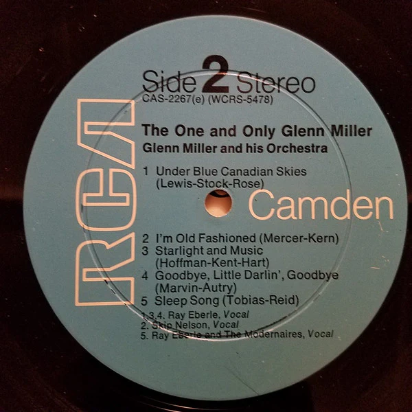 Glenn Miller And His Orchestra - The One And Only Glenn Miller (LP, Comp) (Very Good Plus (VG+)) - Image 4