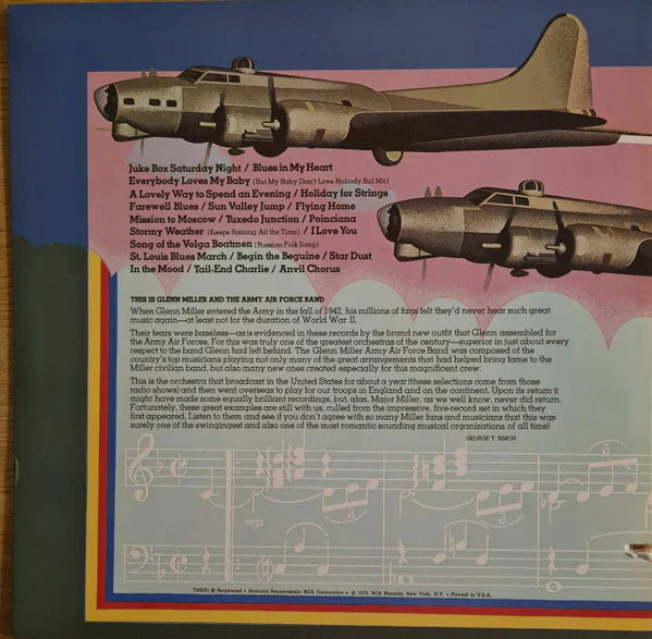 Glenn Miller And The Army Air Force Band - This Is Glenn Miller And The Army Air Force Band (2xLP, Comp, Mono, RE) (Mint (M)) - Image 2
