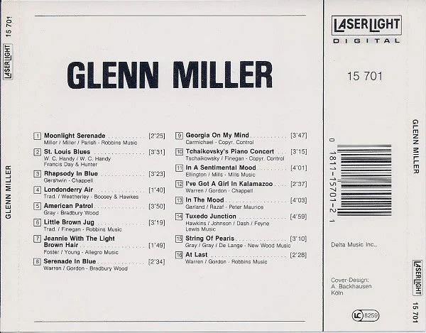 Glenn Miller - Glenn Miller (CD, Comp) (Near Mint (NM or M-)) - Image 2