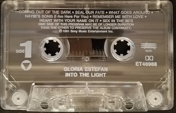 Gloria Estefan - Into The Light (Cass, Album) (Very Good Plus (VG+)) - Image 3