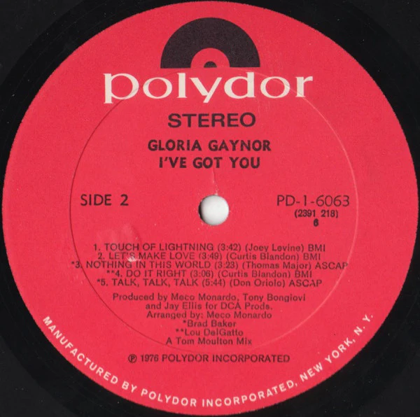 Gloria Gaynor - I've Got You (LP, Album, P/Mixed, All) (Very Good Plus (VG+)) - Image 4