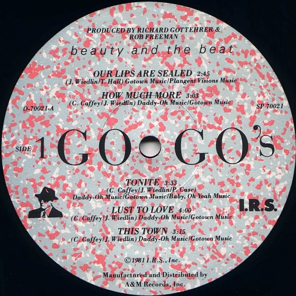 Go-Go's - Beauty And The Beat (LP, Album, Ele) (Good Plus (G+)) - Image 3