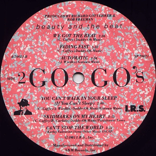 Go-Go's - Beauty And The Beat (LP, Album, Ele) (Good Plus (G+)) - Image 4