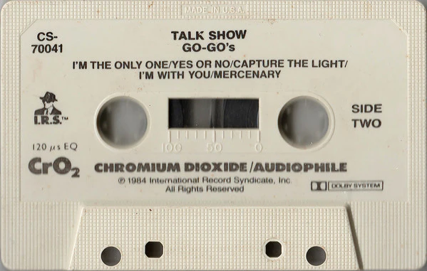 Go-Go's - Talk Show (Cass, Album) (Very Good Plus (VG+)) - Image 3