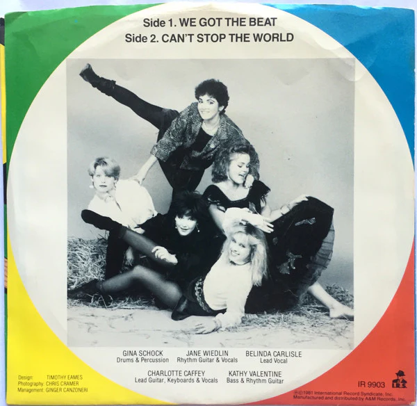 Go-Go's - We Got The Beat (7", Single, Styrene, Ter) (Very Good Plus (VG+)) - Image 2