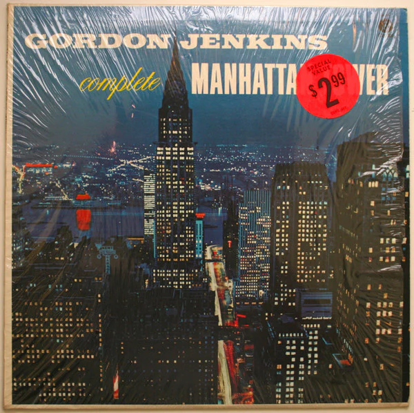 Gordon Jenkins / Elliott Lewis, Beverly Mahr, The Ralph Brewster Singers - Complete Manhattan Tower (LP, Album, Mono, RE) (Very Good Plus (VG+))