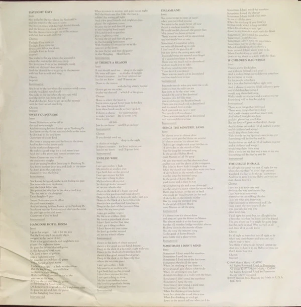 Gordon Lightfoot - Endless Wire (LP, Album, Jac) (Near Mint (NM or M-)) - Image 5