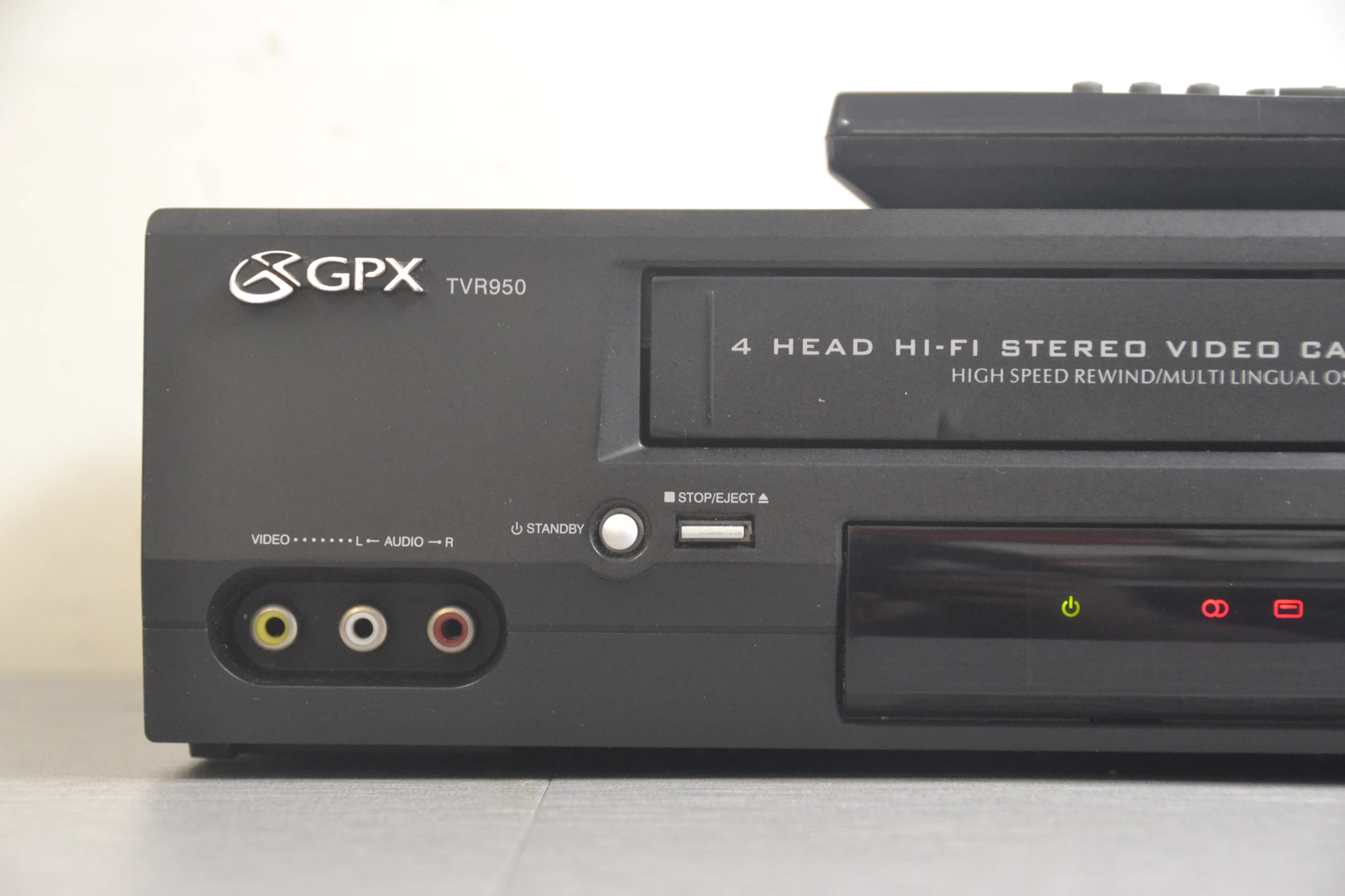 GPX TVR950 Video Cassette Recorder VHS * Remote - Image 2