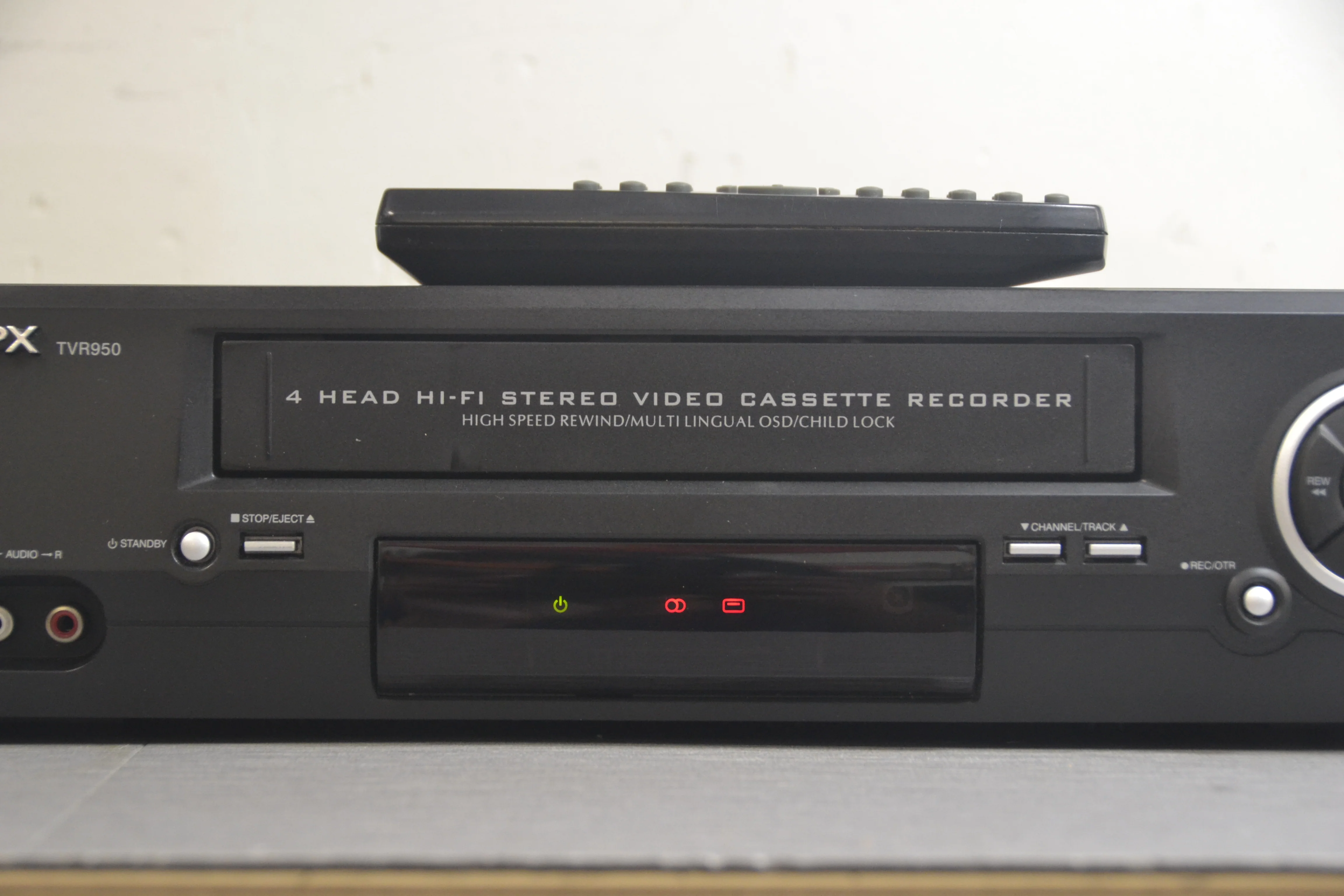 GPX TVR950 Video Cassette Recorder VHS * Remote - Image 3