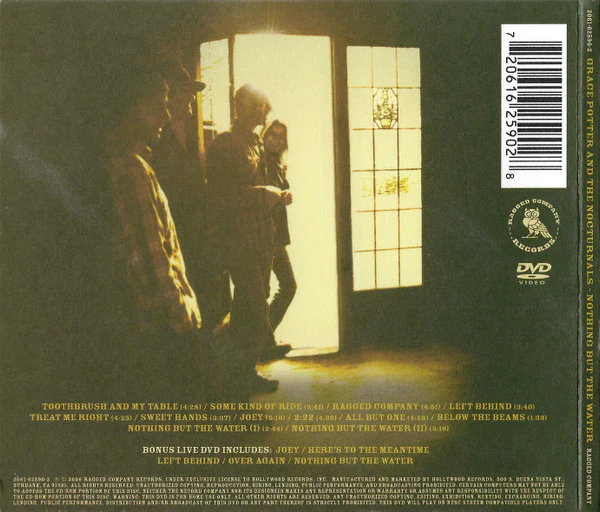 Grace Potter & The Nocturnals - Nothing But The Water (CD, Album, Enh, RE, RM, Dig + DVD-V) (Very Good Plus (VG+)) - Image 2