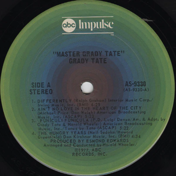 Grady Tate - Master Grady Tate (LP, Album) (Very Good Plus (VG+)) - Image 3