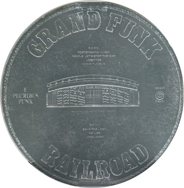 Grand Funk Railroad - E Pluribus Funk (LP, Album, Win) (Good Plus (G+)) - Image 2