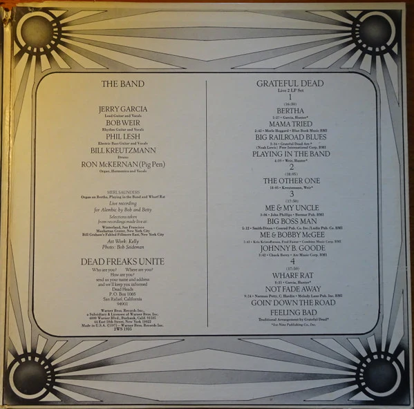 Grateful Dead* - Grateful Dead (2xLP, Album, RE, Win) (Very Good Plus (VG+)) - Image 3