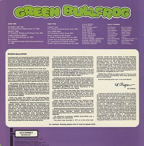 Green Bullfrog - Natural Magic (LP, RE) (Very Good Plus (VG+)) - Image 2