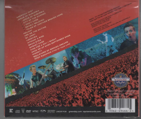 Green Day - Bullet In A Bible (CD, Album + DVD-V, NTSC) (Near Mint (NM or M-)) - Image 2