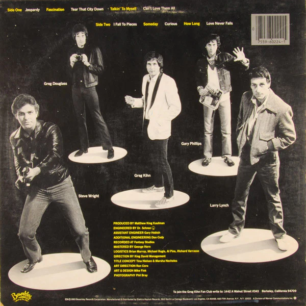 Greg Kihn Band - Kihnspiracy (LP, Album, Spe) (Very Good Plus (VG+)) - Image 2
