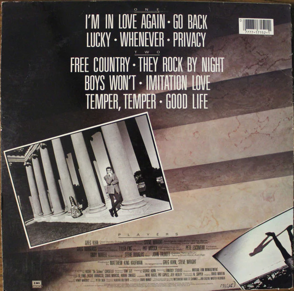 Greg Kihn - Citizen Kihn (LP, Album) (Very Good Plus (VG+)) - Image 2