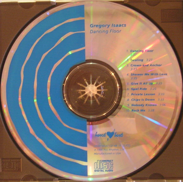 Gregory Isaacs - Dancing Floor (CD, Album) (Very Good Plus (VG+)) - Image 3