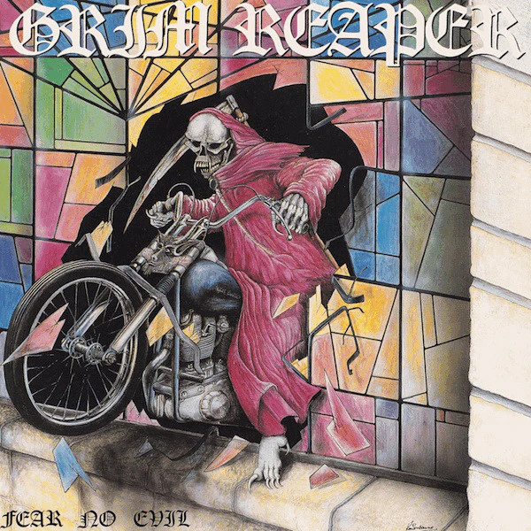 Grim Reaper - Fear No Evil (LP, Album) (Very Good Plus (VG+))