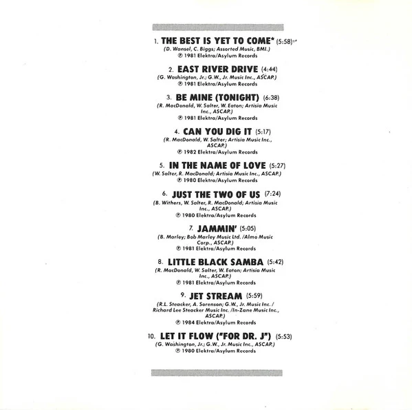 Grover Washington, Jr. - Anthology Of Grover Washington Jr. (CD, Comp) (Very Good Plus (VG+)) - Image 4