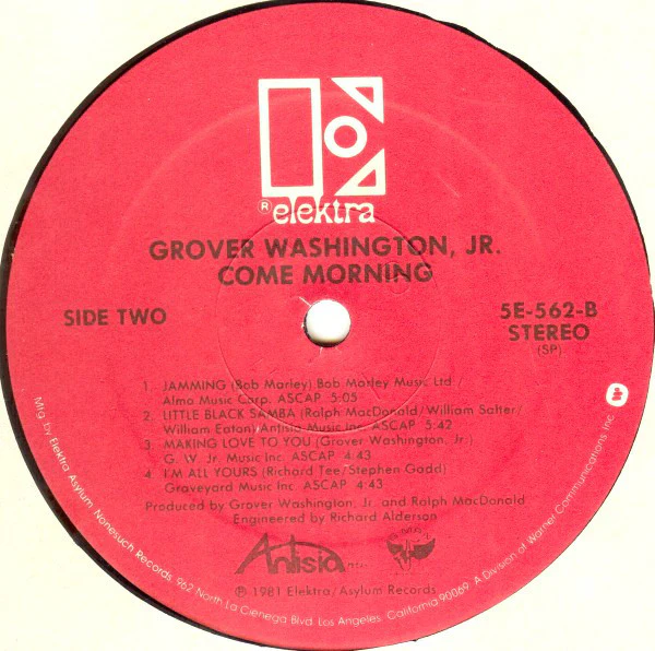 Grover Washington, Jr. - Come Morning (LP, Album, SP ) (Very Good Plus (VG+)) - Image 5