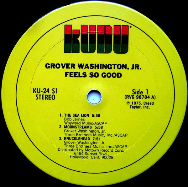 Grover Washington, Jr. - Feels So Good (LP, Album) (Very Good (VG)) - Image 3