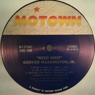 Grover Washington, Jr. - Reed Seed (LP, Album) (Very Good (VG)) - Image 3
