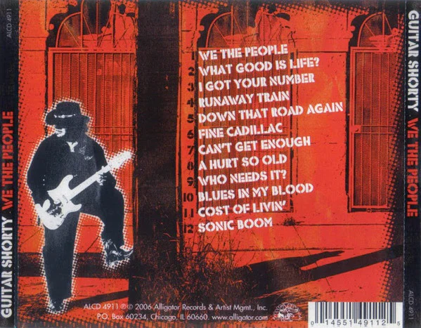 Guitar Shorty - We The People (CD, Album) (Very Good Plus (VG+)) - Image 2