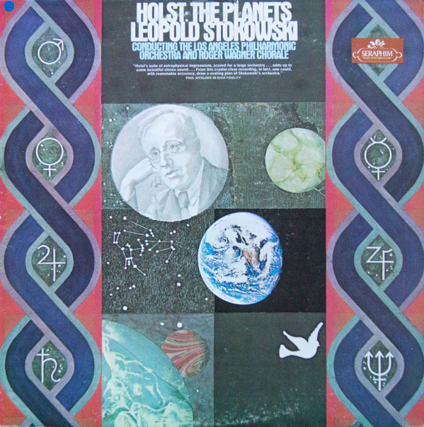 Gustav Holst - Leopold Stokowski Conducting The Los Angeles Philharmonic Orchestra And The Roger Wagner Chorale - The Planets (LP) (Very Good (VG))