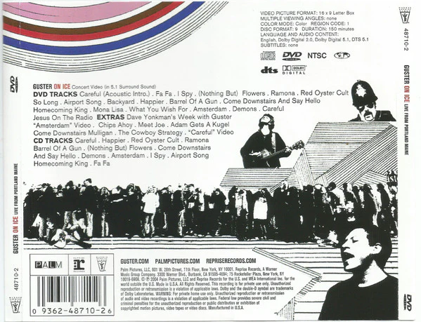Guster - On Ice - Live From Portland Maine (CD, Album + DVD-V, NTSC) (Very Good (VG)) - Image 2